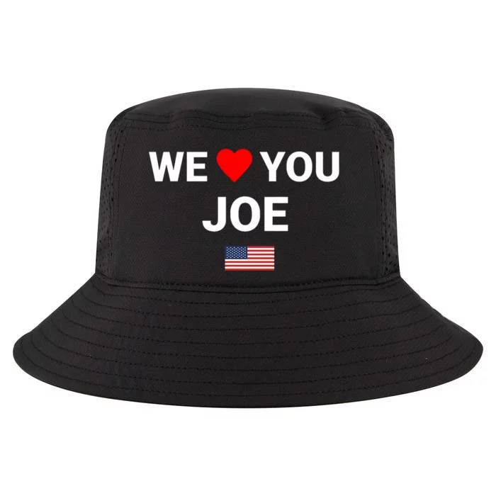 We Love You Joe Biden Cool Comfort Performance Bucket Hat