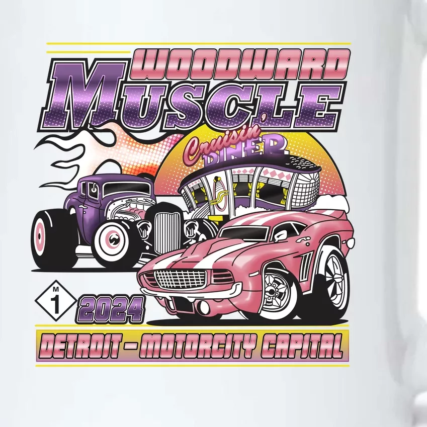 Woodward Muscle 2024 Pink Purple Version Black Color Changing Mug