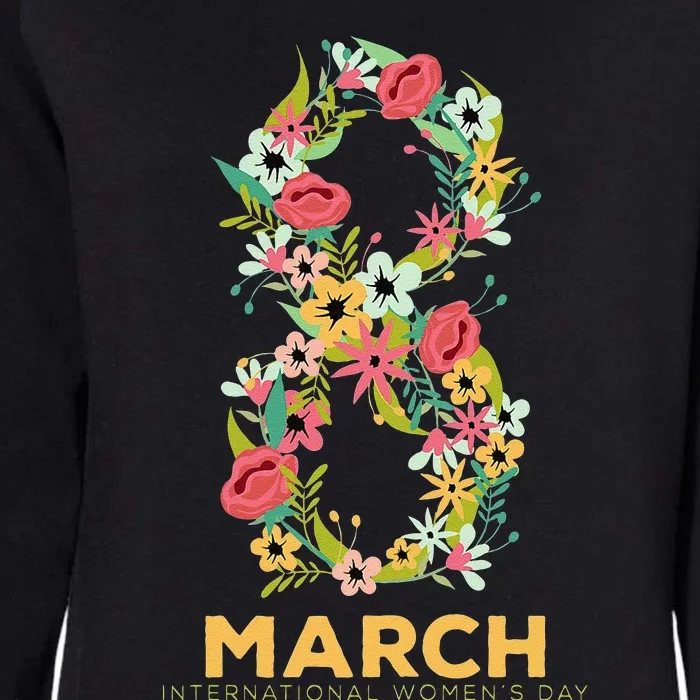 Womens March 8 Women's Day Celebration Gift For Her Womens California Wash Sweatshirt