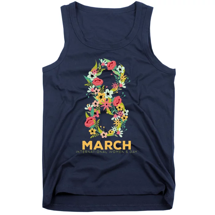 Womens March 8 Women's Day Celebration Gift For Her Tank Top