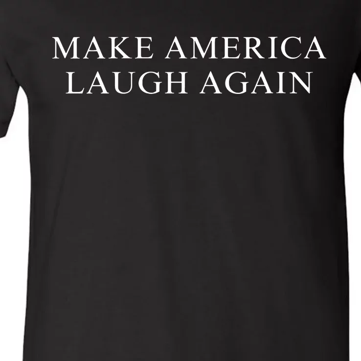 Women Make America Laugh Again Kamala 2024 V-Neck T-Shirt