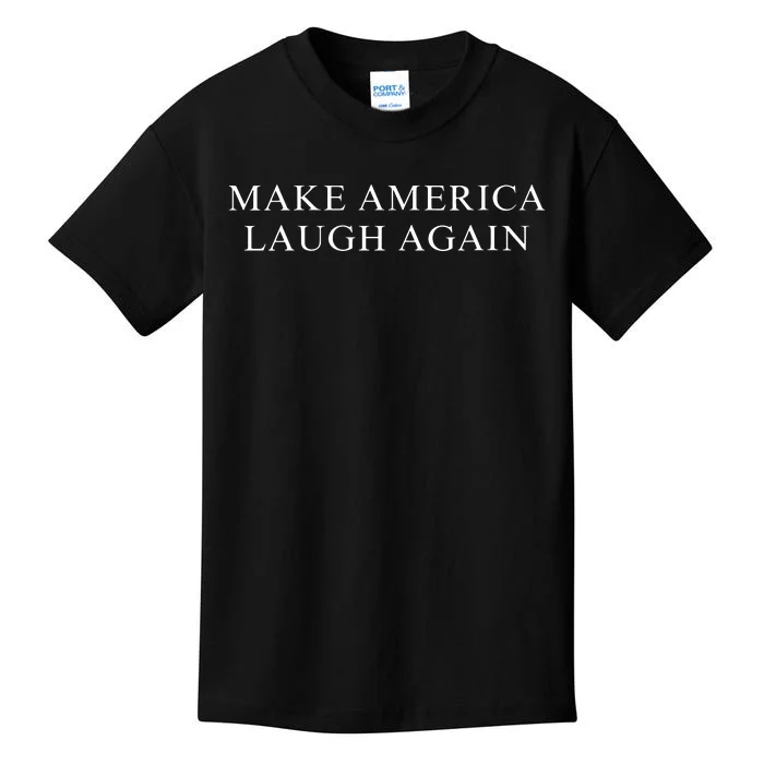 Women Make America Laugh Again Kamala 2024 Kids T-Shirt