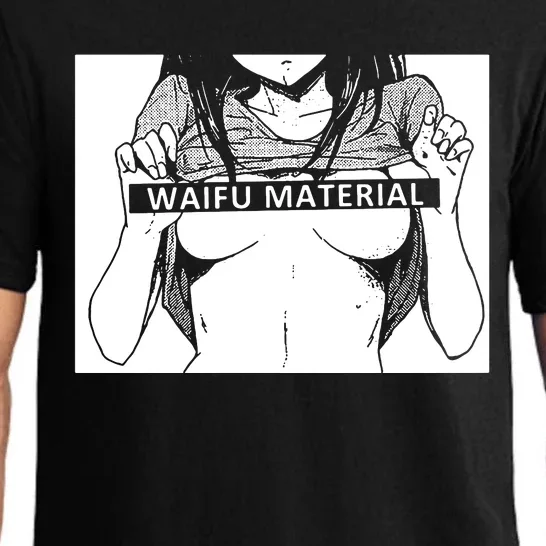 Waifu Material Anime Hentai Otaku Pajama Set