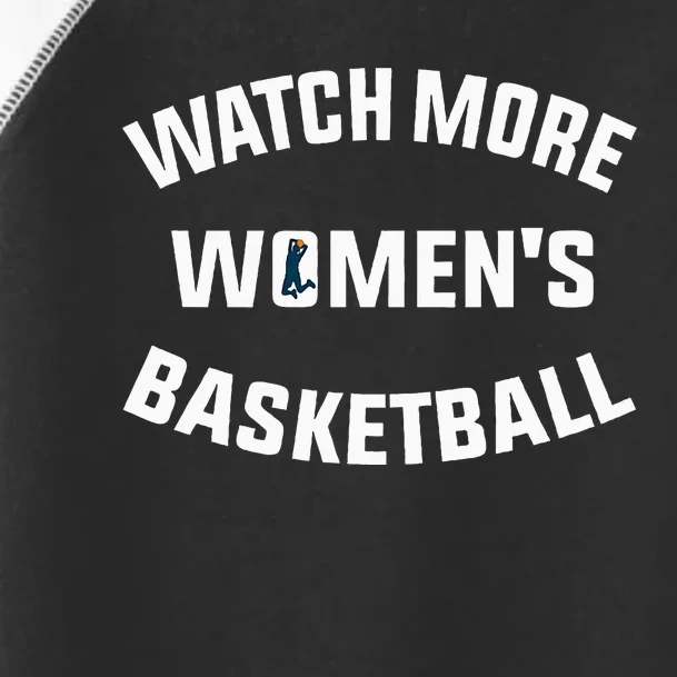 Watch More Basketball Toddler Fine Jersey T-Shirt