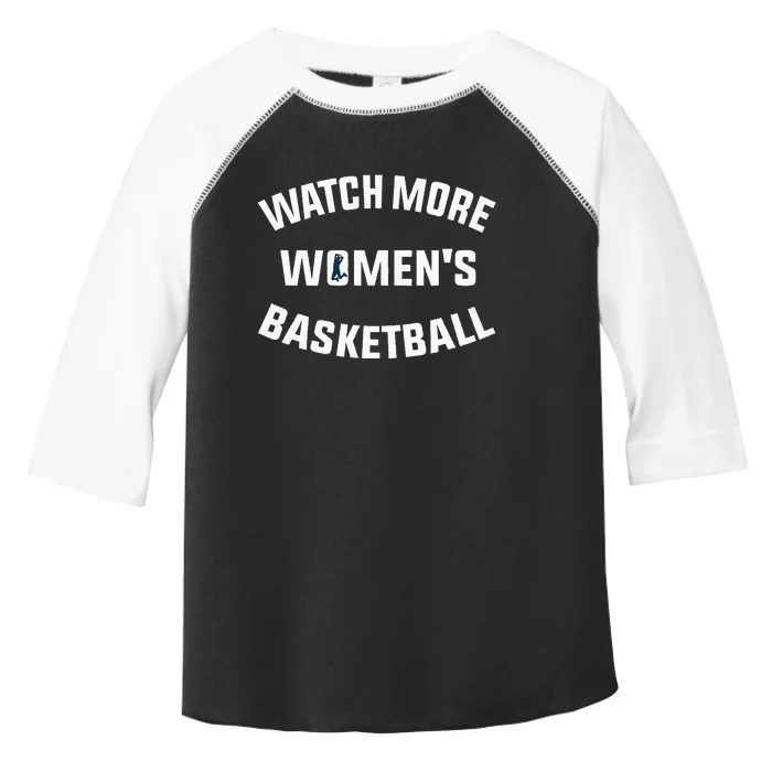 Watch More Basketball Toddler Fine Jersey T-Shirt