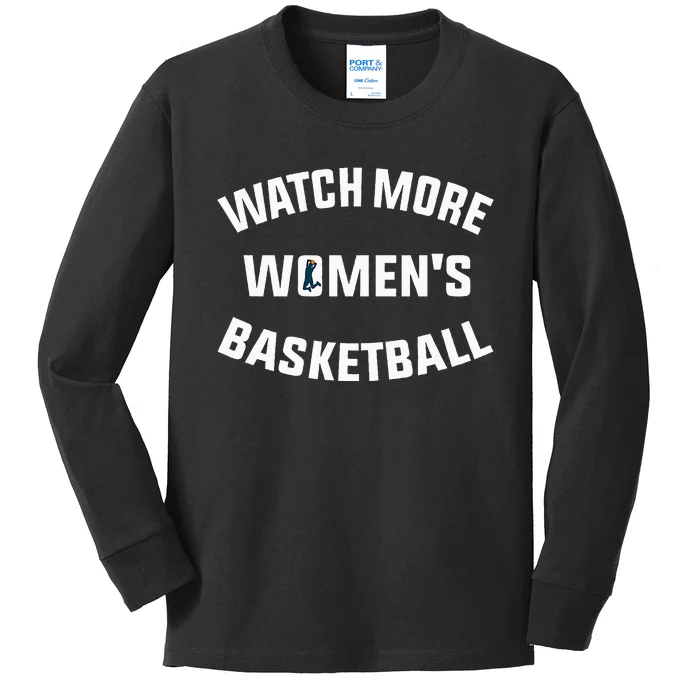 Watch More Basketball Kids Long Sleeve Shirt