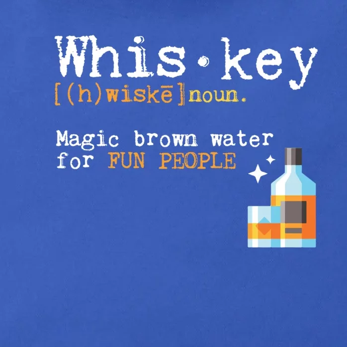 Whiskey Magic Brown Water For Fun People Gift Ing Ers Funny Gift Zip Tote Bag