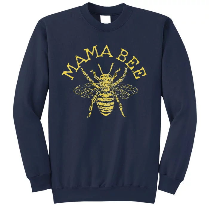 Womens Mama Bee Cute Funny Beekeeper Mother's Day Bee Lover Gift Sweatshirt