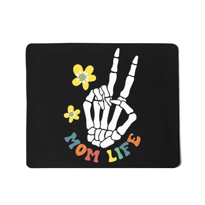 Weird Moms Build Character Groovy Mama Mothers Day Mousepad