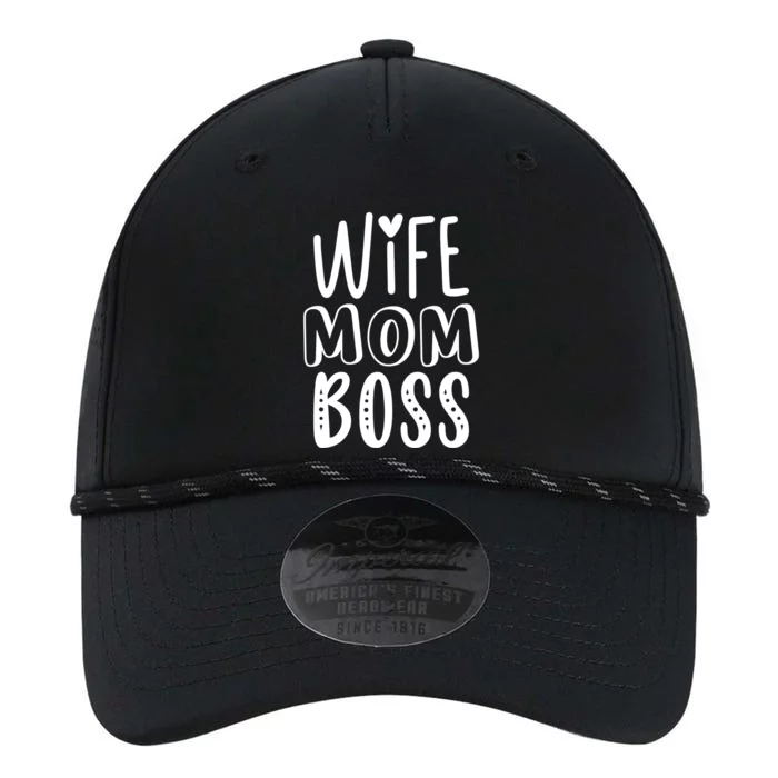 Wife Mom Boss Cute Gift Performance The Dyno Cap