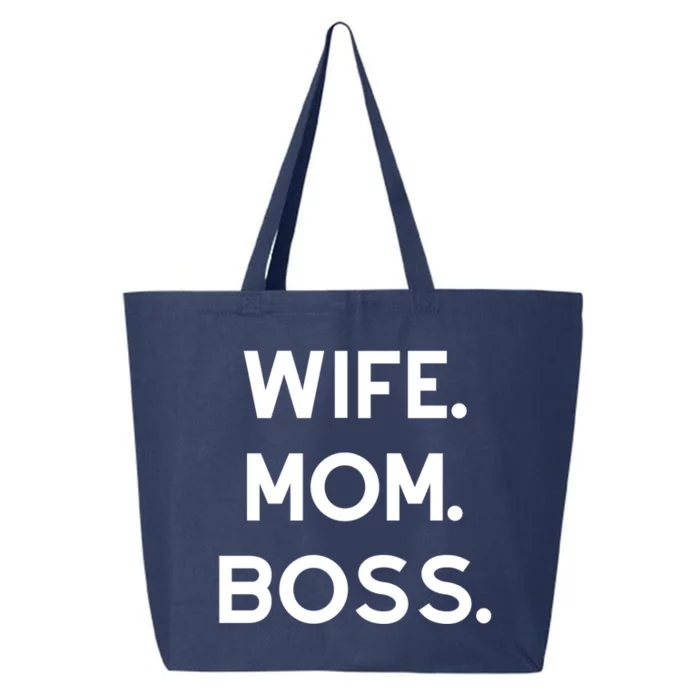 Wife Mom Boss Gift 25L Jumbo Tote