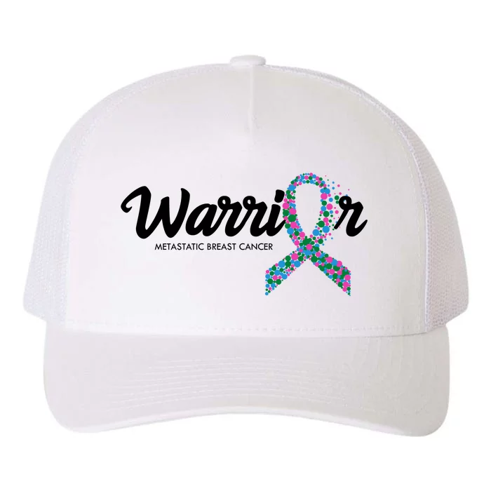 Warrior Metastatic Breast Cancer Awareness Yupoong Adult 5-Panel Trucker Hat