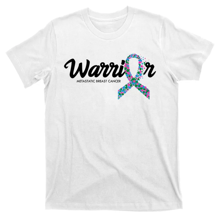 Warrior Metastatic Breast Cancer Awareness T-Shirt