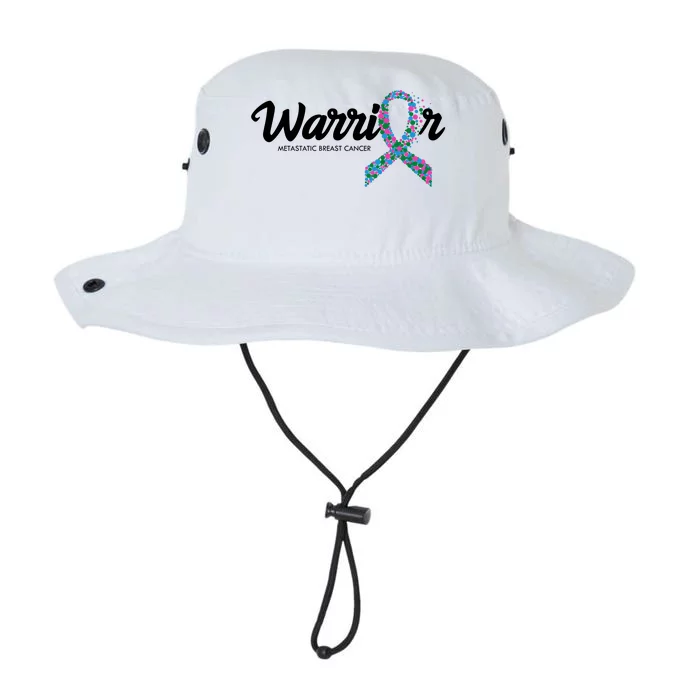 Warrior Metastatic Breast Cancer Awareness Legacy Cool Fit Booney Bucket Hat