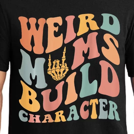 Weird Moms Build Character Pajama Set