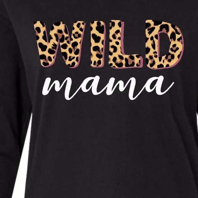 Wild Mama Born Two be Wild King Of The Jungle Womens Cotton Relaxed Long Sleeve T-Shirt