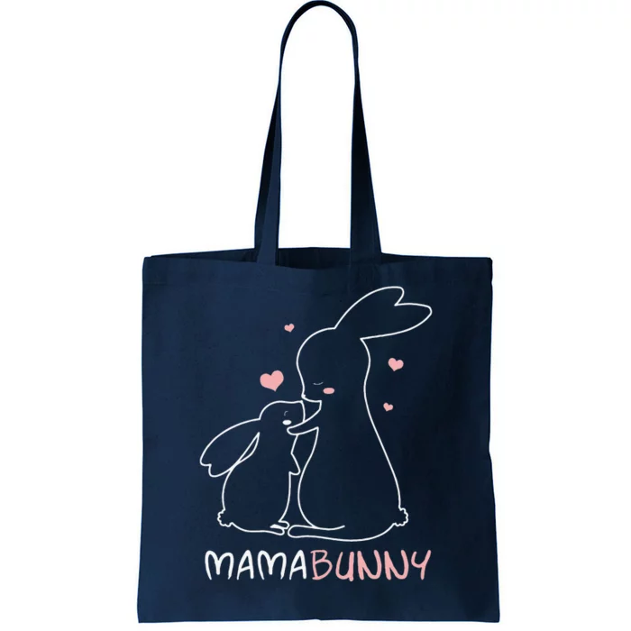 Womens Mama Bunny Funny Easter For Mom Mother Easter Gift Tote Bag