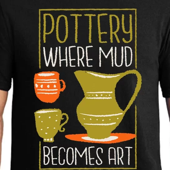 Where Mud Becomes Art Pottery Maker And Ceramicist Pajama Set