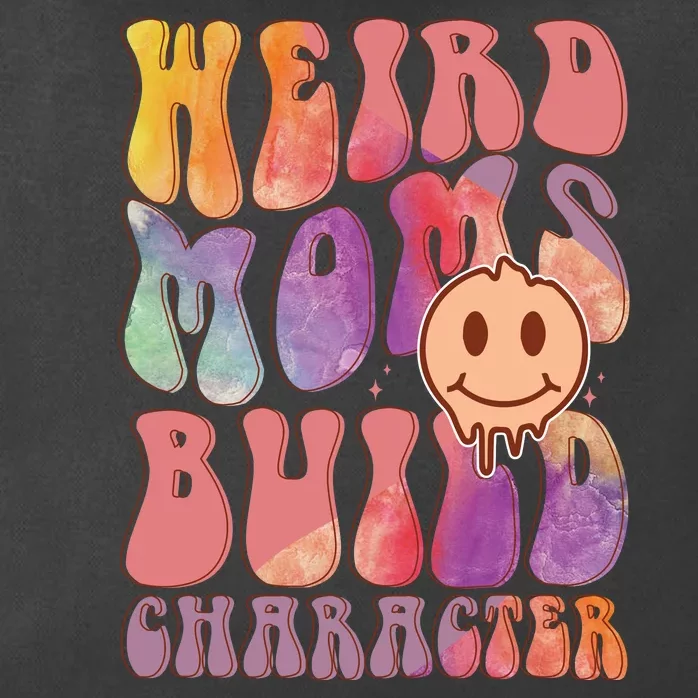 WEIRD MOMS BUILD CHARACTER Zip Tote Bag