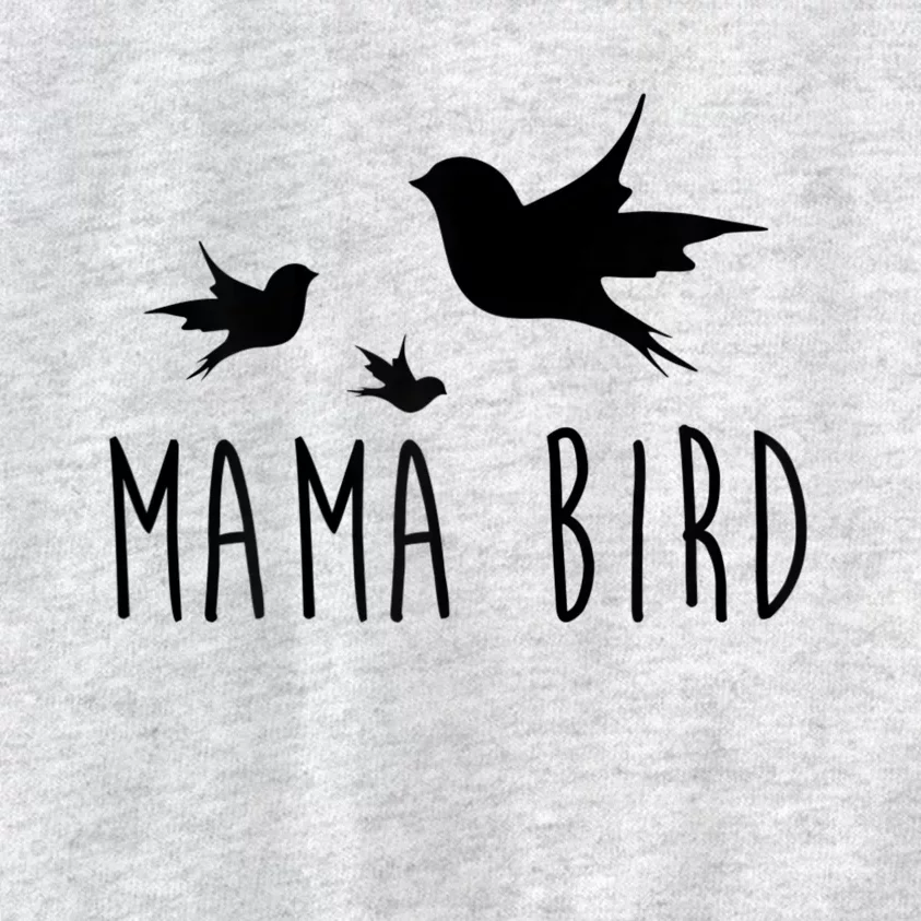 Womens Mama Bird Baby Bird Mother's Day For Her Kids Sweatshirt