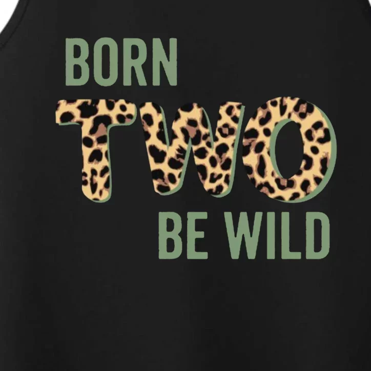 Wild Mama Born Two Be Wild King Of The Jungle Gift Performance Tank