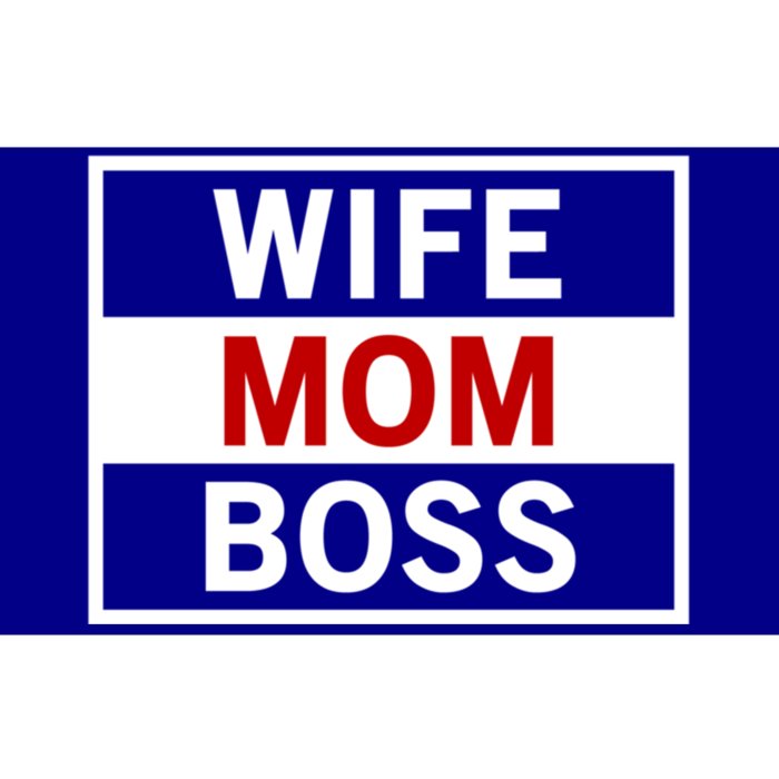 Wife Mom Boss Gift Inspirational Empowert Quote Gift Bumper Sticker