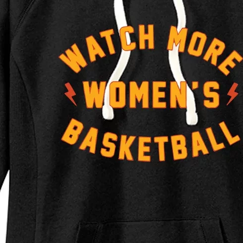 Watch More Basketball Golden State Edition Women's Fleece Hoodie