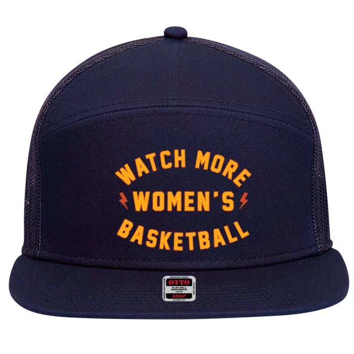 Watch More Basketball Golden State Edition 7 Panel Mesh Trucker Snapback Hat