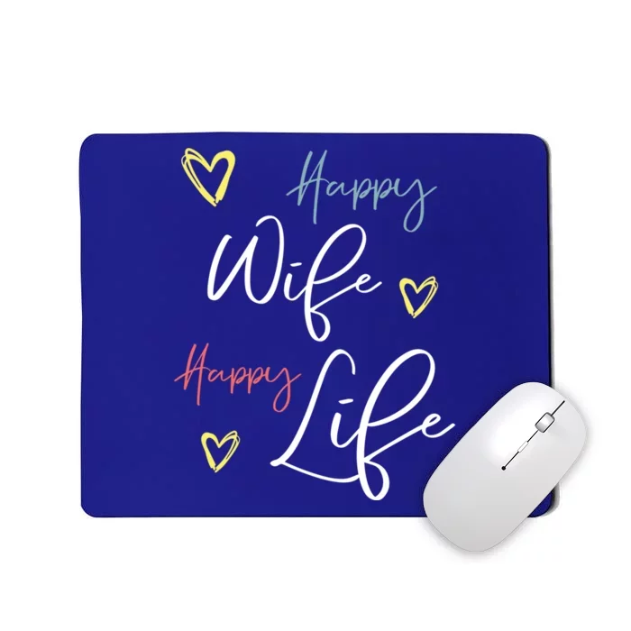 Wife Mom Boss Desgin Heartbeat Heart Mom Wife Boss Gift Mousepad