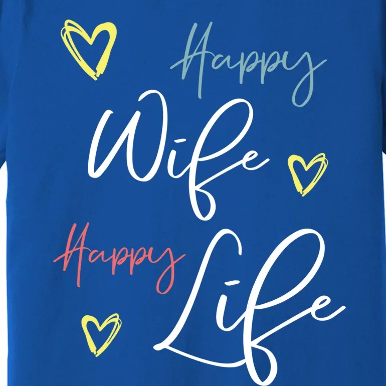 Wife Mom Boss Desgin Heartbeat Heart Mom Wife Boss Gift Premium T-Shirt