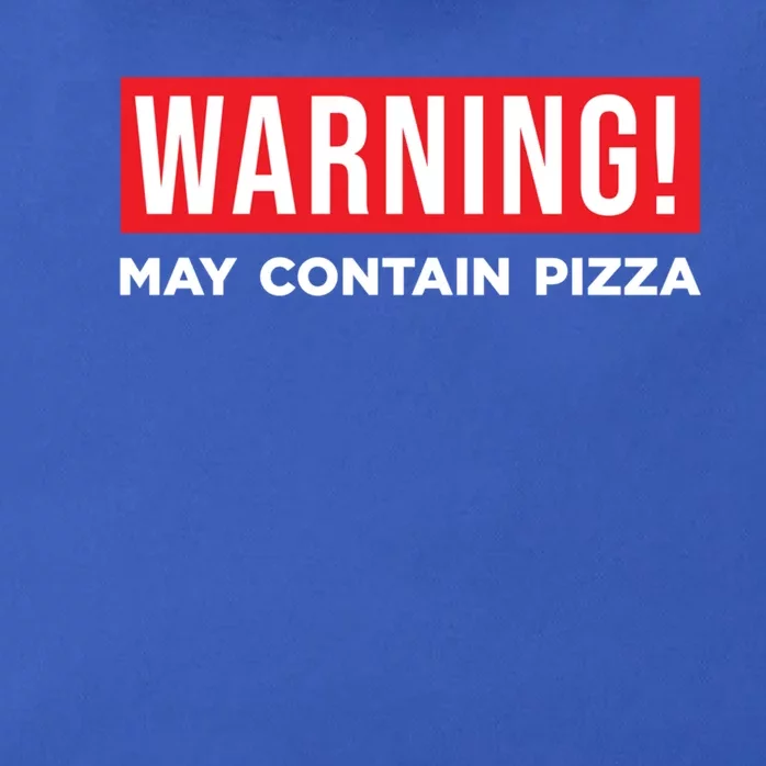 Warning May Contain Pizza Lover Italian Food Chef Home Cook Great Gift Zip Tote Bag