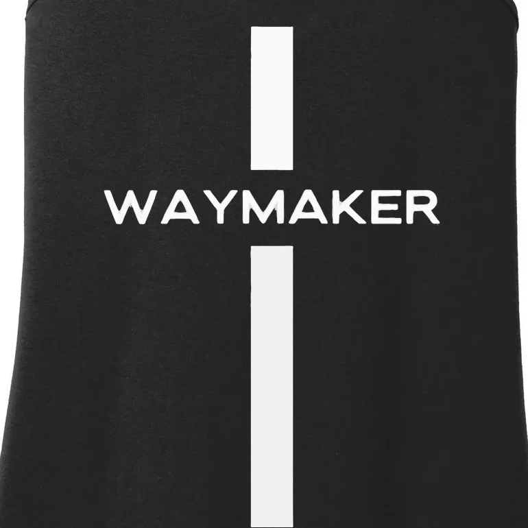 Way Maker Cross Ladies Essential Tank