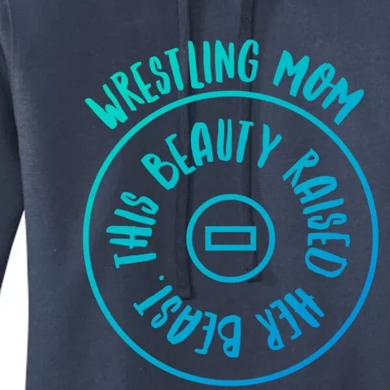 Wrestling Mom Cute Gift Women's Pullover Hoodie