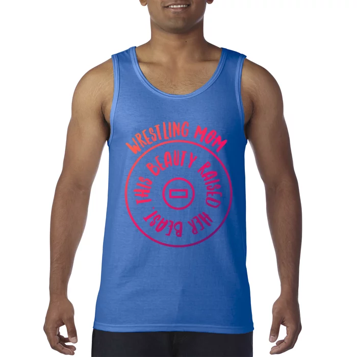 Wrestling Mom Cute Gift Tank Top