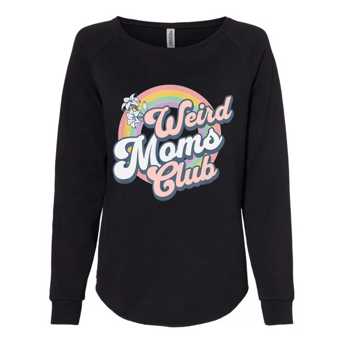 Weird Moms Club Womens California Wash Sweatshirt