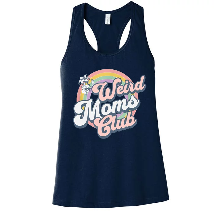 Weird Moms Club Women's Racerback Tank