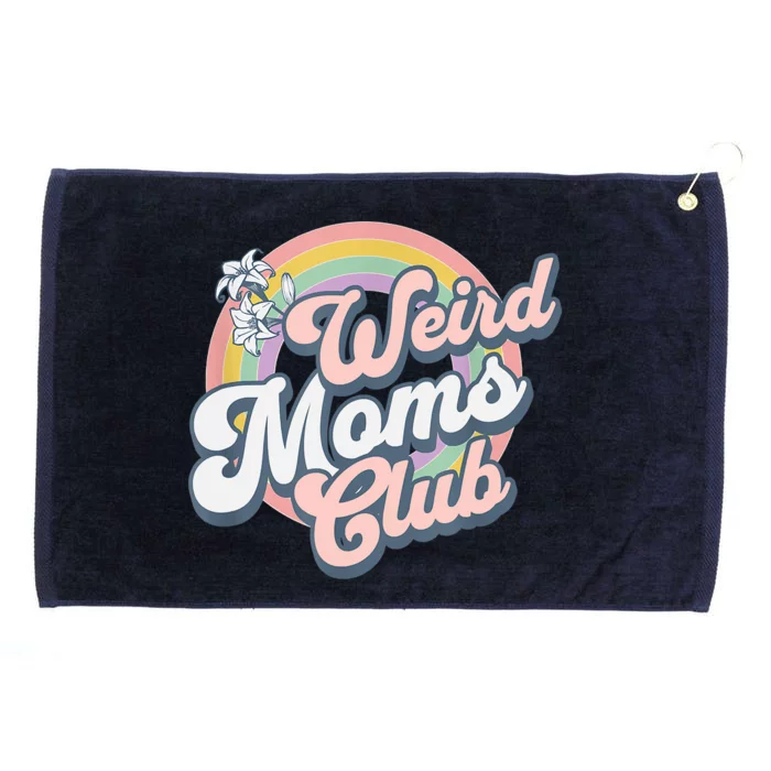 Weird Moms Club Grommeted Golf Towel