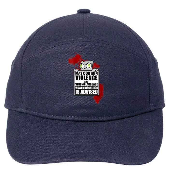 Women May Contain Violence Foamy The Squirrel 7-Panel Snapback Hat