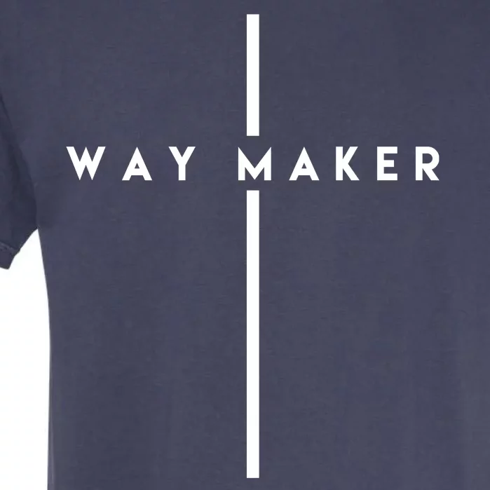 Way Maker Cross Christian Garment-Dyed Heavyweight T-Shirt