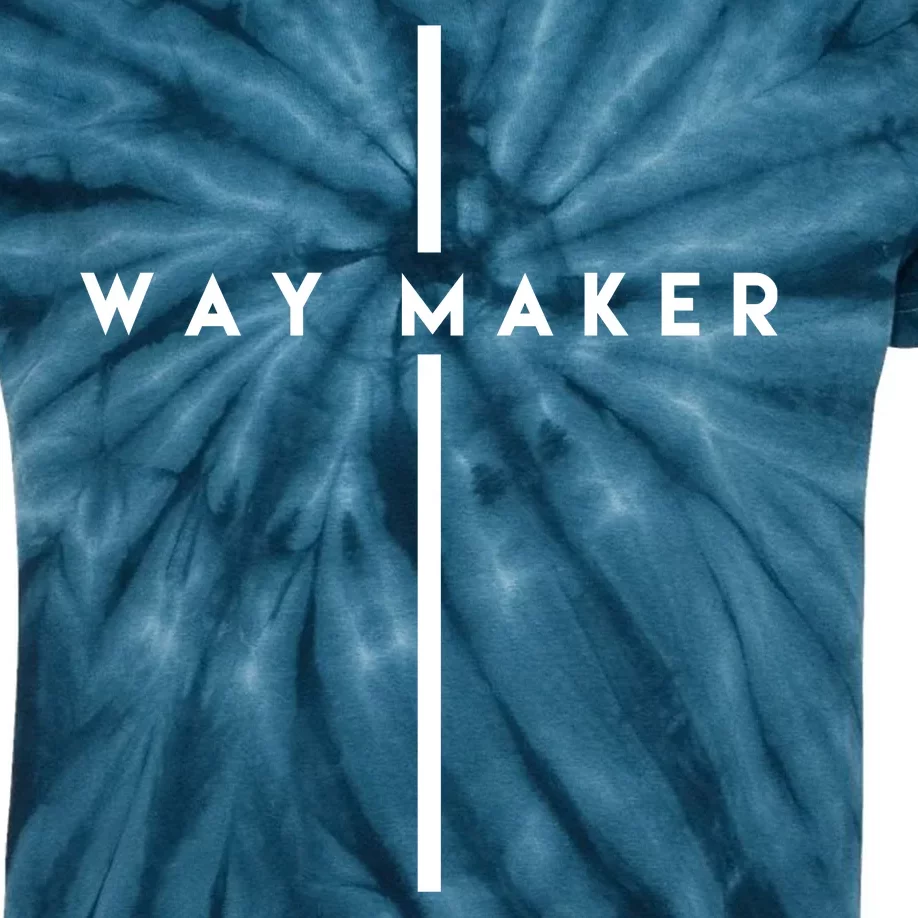 Way Maker Cross Christian Kids Tie-Dye T-Shirt