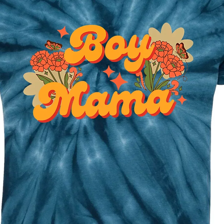 Women Mama Clothing For Women Mothers Day Outfit Mama Tops Kids Tie-Dye T-Shirt