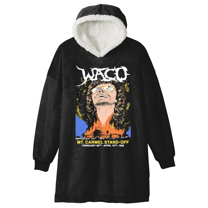 Waco Mt Carmel Standoff Hooded Wearable Blanket