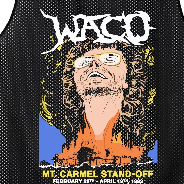 Waco Mt Carmel Standoff Mesh Reversible Basketball Jersey Tank