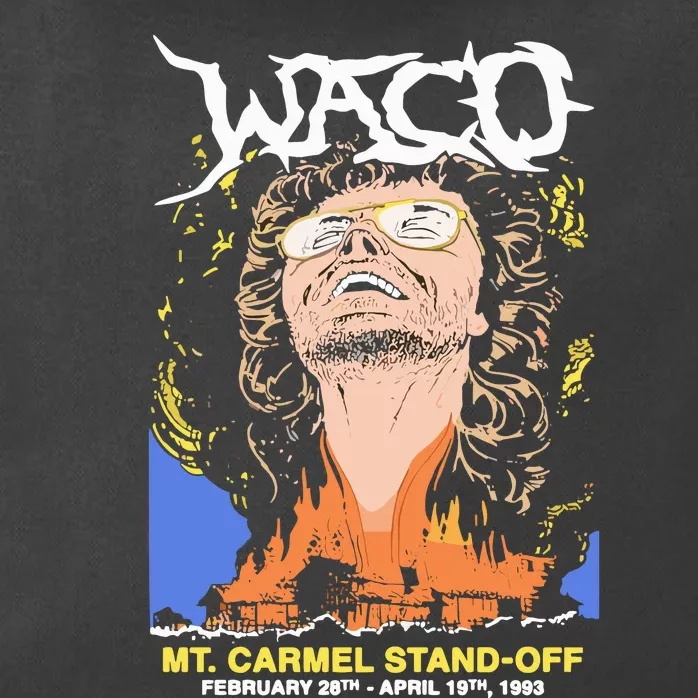 Waco Mt Carmel Standoff Zip Tote Bag