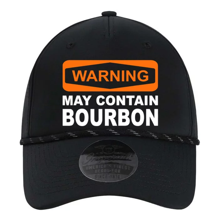 Warning May Contain Bourbon Funny Drinking Performance The Dyno Cap