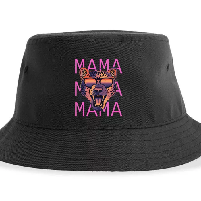 Wo MaMa Cheetah Fierce Mama Sustainable Bucket Hat