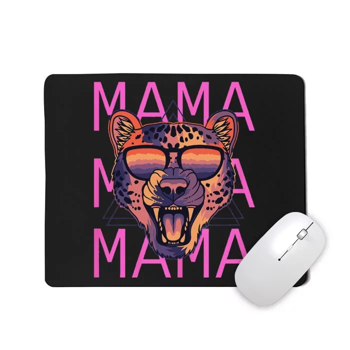 Wo MaMa Cheetah Fierce Mama Mousepad