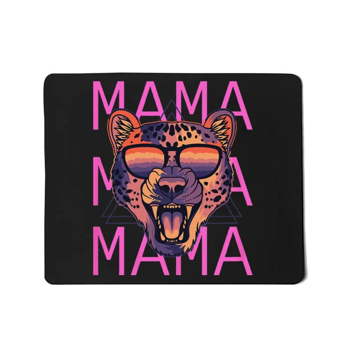 Wo MaMa Cheetah Fierce Mama Mousepad