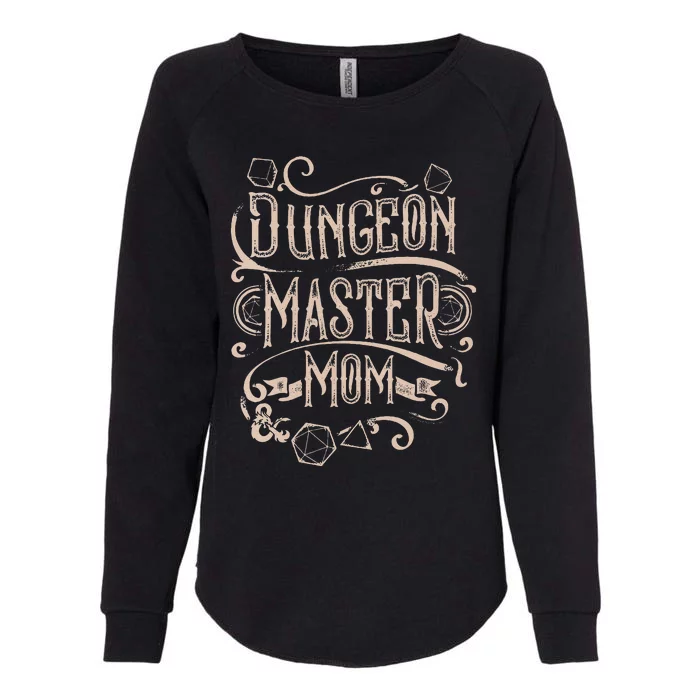 Women Mothers Day Dungeon Master Mom Womens California Wash Sweatshirt