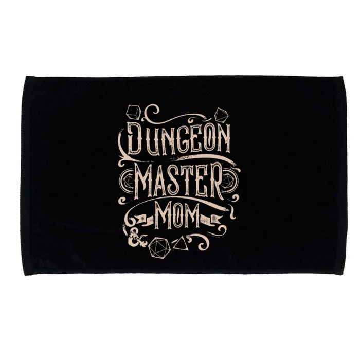 Women Mothers Day Dungeon Master Mom Microfiber Hand Towel